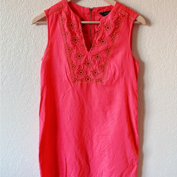 J Crew Linen Summer Dress Size PXS - Picture 4 of 8